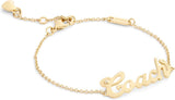 Coach Signature Name Plate Flex Bracelet