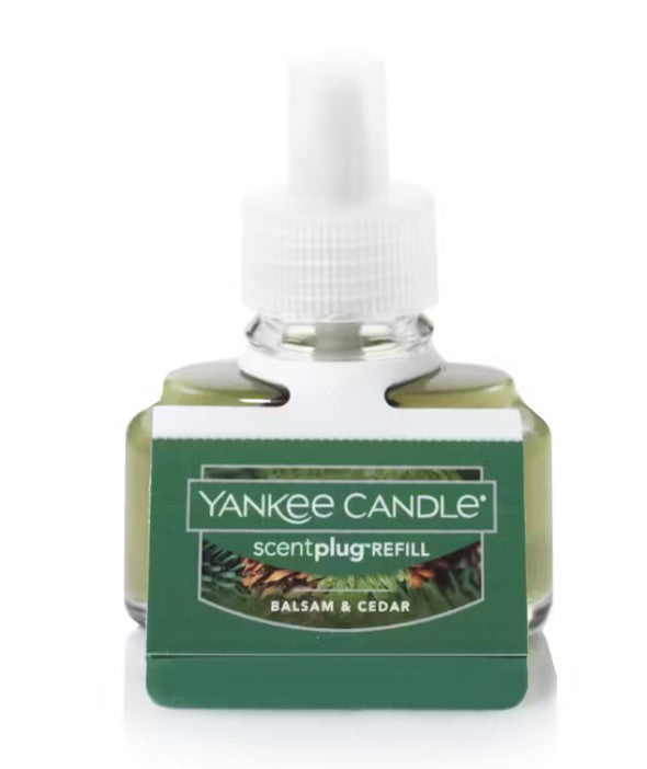 Yankee Candle Scent Plug Refill - Balsam & Cedar