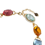 Kurt Geiger Signature Eagle Candy Gemstone Collar Necklace