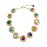 Kurt Geiger Stone Button Collar Necklace
