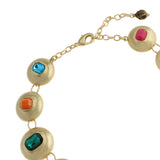 Kurt Geiger Stone Button Collar Necklace