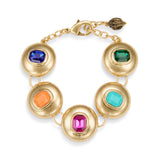 Kurt Geiger Stone Button Link Flex Bracelet