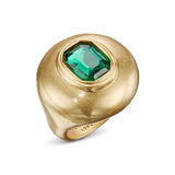 Kurt Geiger Stone Button Cocktail Ring - Size 7