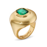 Kurt Geiger Stone Button Cocktail Ring - Size 8