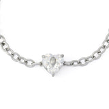 Kurt Geiger Crystal Heart Flex Bracelet