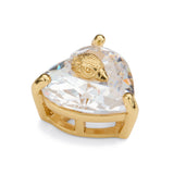 Kurt Geiger Signature Heart Gem Stud Earrings