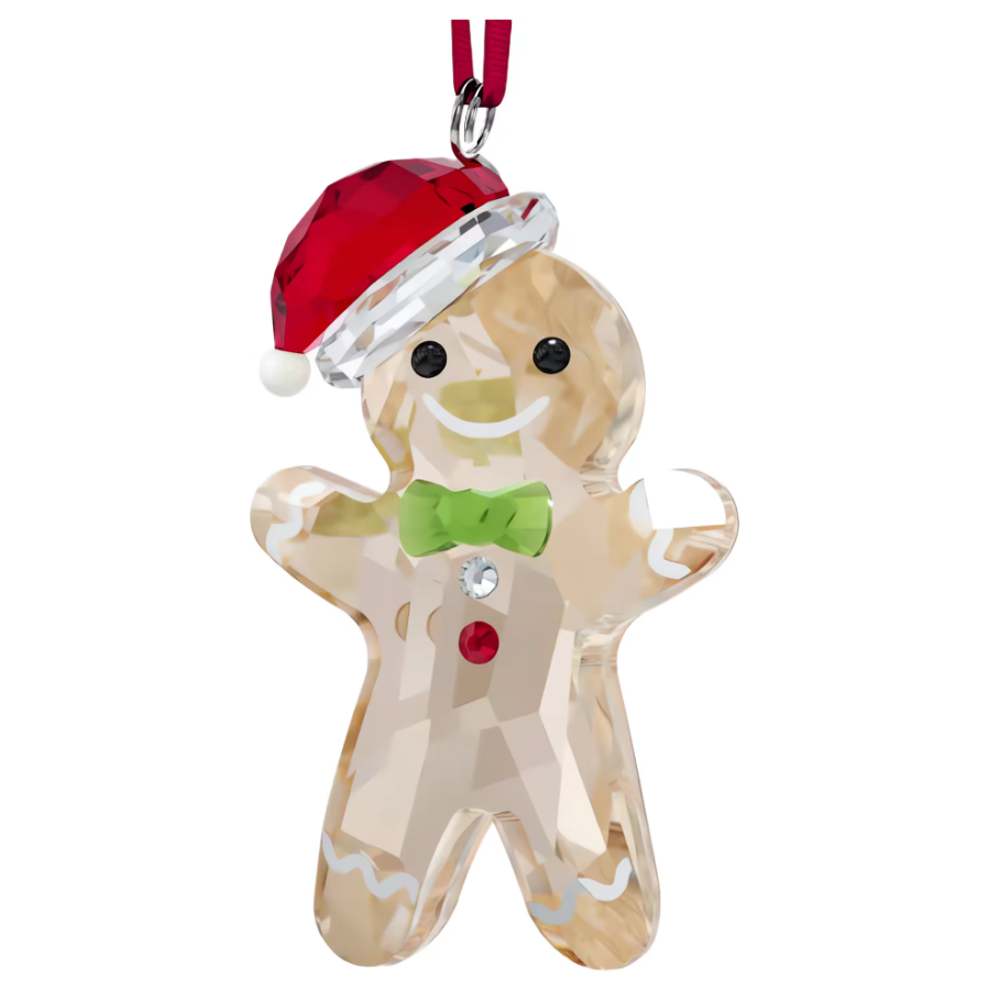 Swarovski Holiday Cheers Gingerbread Man Ornament