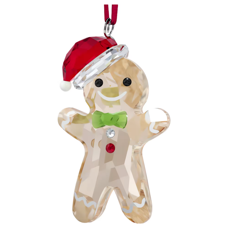 Swarovski Holiday Cheers Gingerbread Man Ornament