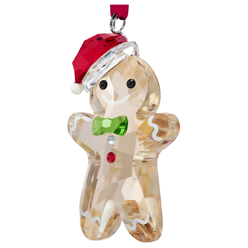 Swarovski Holiday Cheers Gingerbread Man Ornament