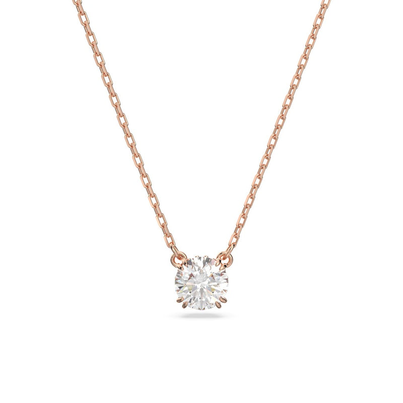 Swarovski Constella Necklace - White,  Rose Gold-Tone Plated