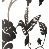 Evergreen Metal Arched Hummingbird Garden Arbor