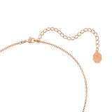 Swarovski Bella V Necklace - Pink, Rose Gold-Tone Plated