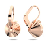 Swarovski Bella V Drop Earrings - Pink, Rose Gold-Tone Plated