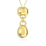 Swarovski Dextera Pendant Necklace - White, Gold-Tone Plated