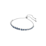 Swarovski Emily Bracelet - Blue, Rhodium Plated