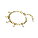 Swarovski Dextera Bracelet - White, Gold-Tone Plated