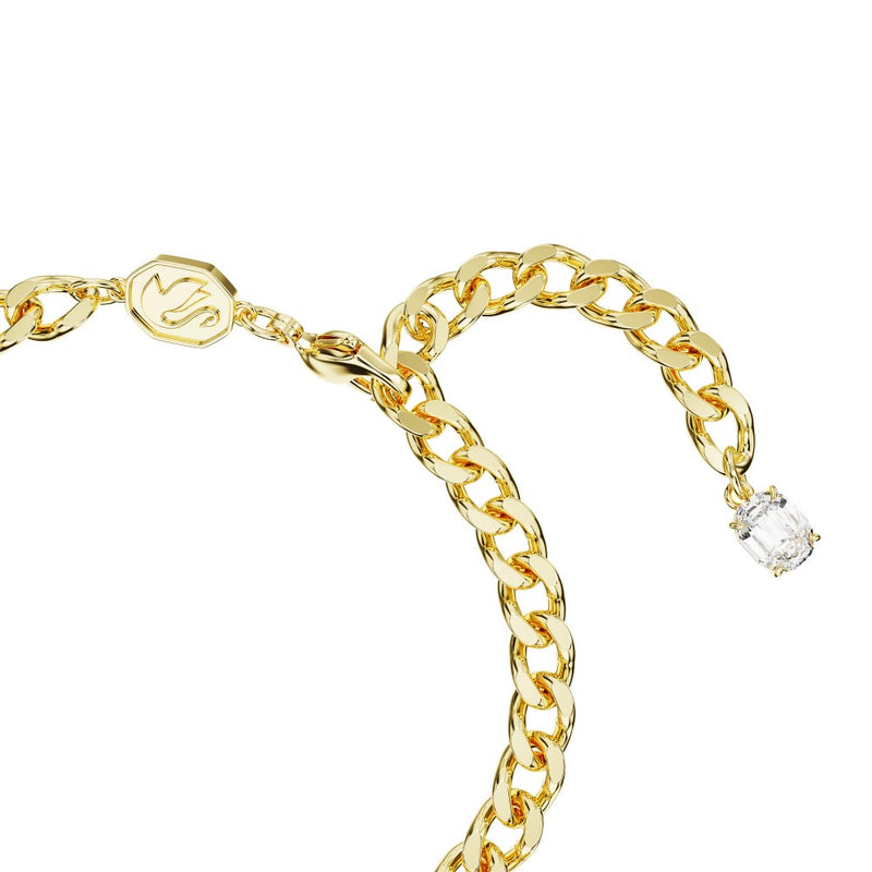 Swarovski Dextera Bracelet - White, Gold-Tone Plated