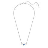 Swarovski Mesmera Necklace - Blue, Rhodium Plated