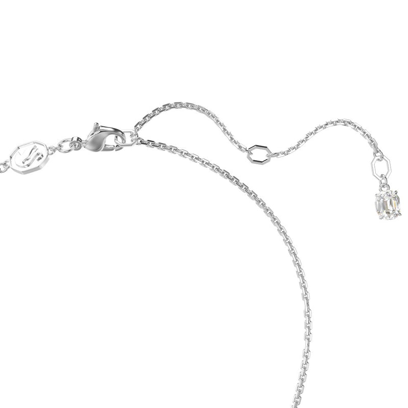 Swarovski Mesmera Necklace - Blue, Rhodium Plated