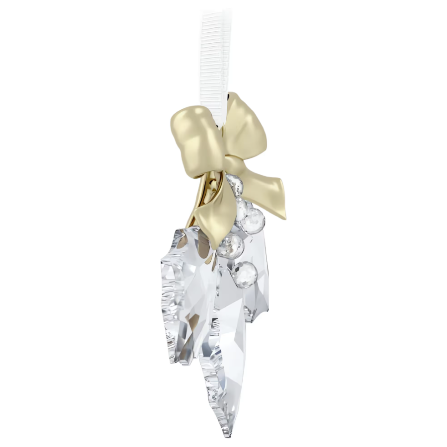 Swarovski Holiday Magic Holly Leaves Ornament