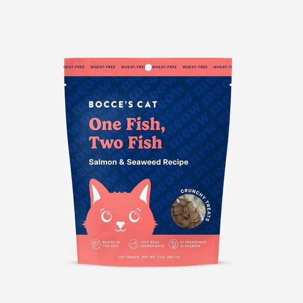 Bocce's Bakery One Fish, Two Fish Cat Treats - 2 oz.