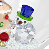 Swarovski Holiday Cheers Tree and Snowman Ball Ornament