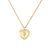 Kurt Geiger Signature Eagle Heart Pendant Necklace