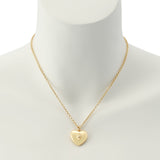 Kurt Geiger Signature Eagle Heart Pendant Necklace