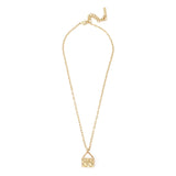 Kurt Geiger Signature Kensington Handbag Pendant Necklace