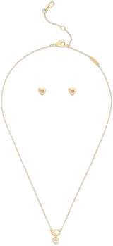 Coach Signature C Heart Boxed Jewelry Set
