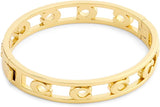 Coach Signature C Hinged Bangle Bracelet