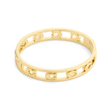 Coach Signature C Hinged Bangle Bracelet