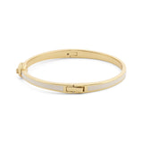 COACH Signature C Heart Enamel Bangle Boxed Bracelet