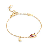 Coach Signature C Rexy Charm Strand Flex Bracelet