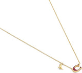 Coach Signature C Rexy Short Pendant Necklace