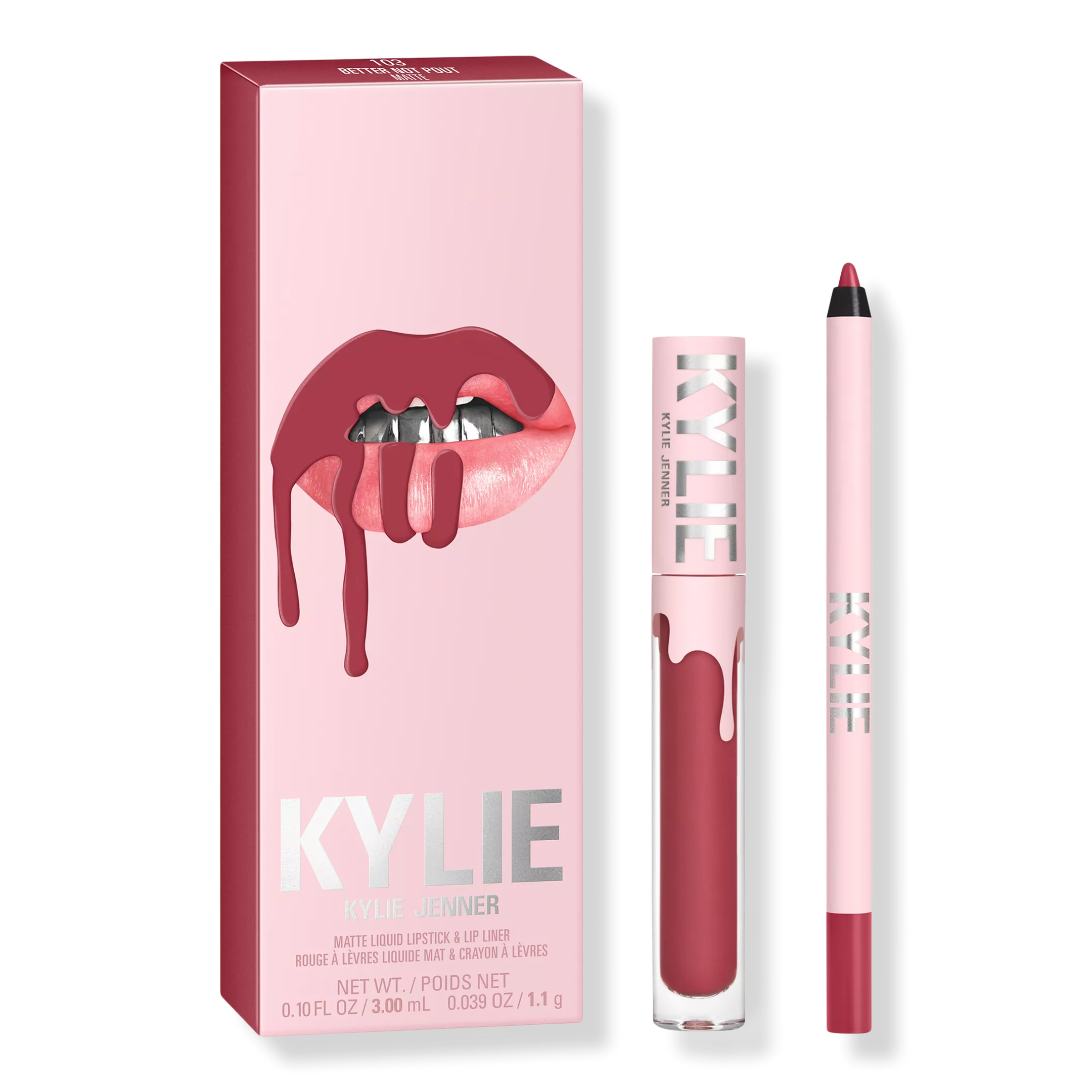 Kylie Cosmetics Matte Lip Kit - Better Not Pout – ShopCGX Kylie Cosmetics Matte Lip Kit - Better Not Pout – ShopCGX