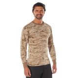 Rothco Men's Long Sleeve Digital Camo T-Shirt - 3XL