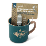 Core Home Stoneware Mug with Pen Knife - 16.9 oz.