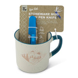 Core Home Stoneware Mug with Pen Knife - 16.9 oz.