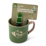 Core Home Stoneware Mug with Pen Knife - 16.9 oz.