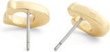 Coach Signature C Metal Stud Earrings