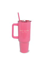 Kate Spade Pink Stainless Steel 40 Oz. Tumbler