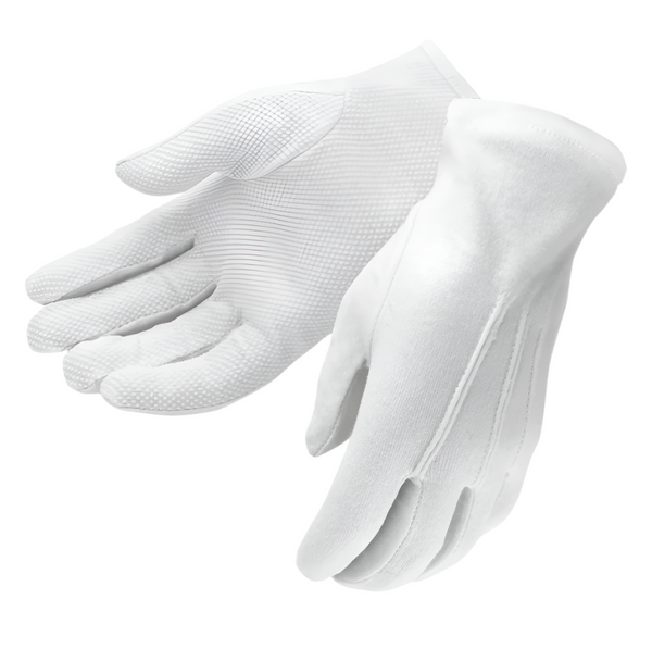 Vanguard Cotton Pull-On Gripper Gloves - Size Medium