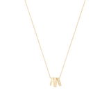 Coach Repeated C Rondelle Short Pendant Necklace