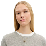 Coach Repeated C Enamel Rondelle Short Pendant Necklace