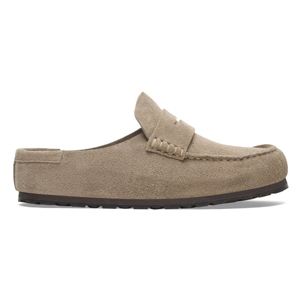 Birkenstock Womens Naples Suede Leather Clogs - Regular/Wide