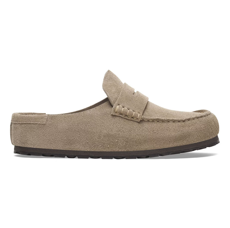 Birkenstock Womens Naples Suede Leather Clogs - Regular/Wide