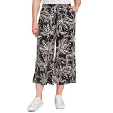 Skye's The Limit Womens Printed Wide Leg Crop Pants