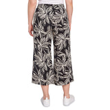 Skye's The Limit Womens Printed Wide Leg Crop Pants