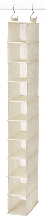 Whitmor Hanging Shoe Shelves - 10 Sections